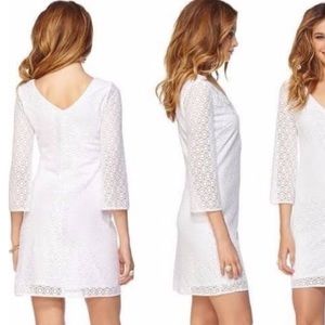 Adorable Lily Pulitzer White Lace Dress